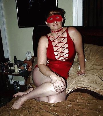 Red Head Milf in Red Lingerie #6858261