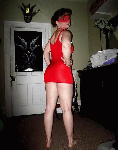 Red Head Milf in Red Lingerie #6858271