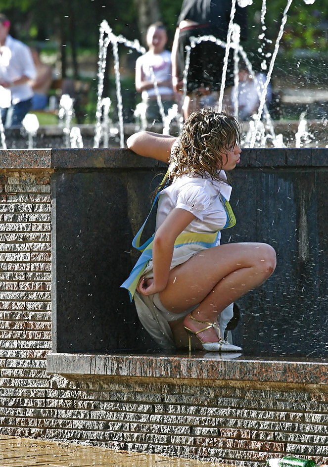 Girls In Water And Fountains 2 #13551783