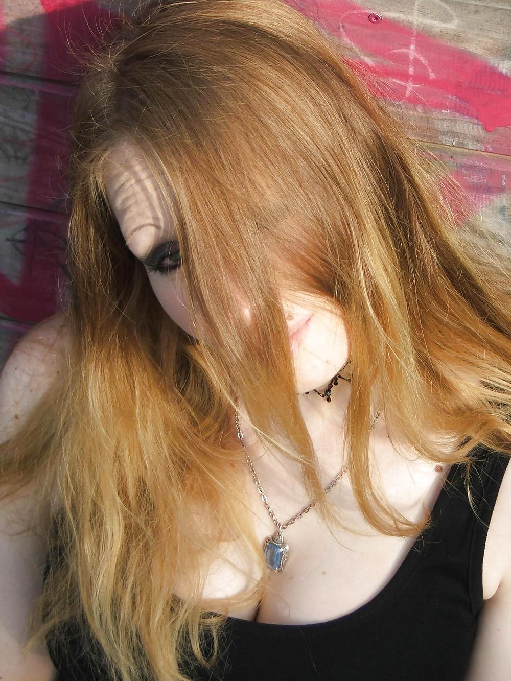 Sexy Blonde German Gothic Teen #18046246