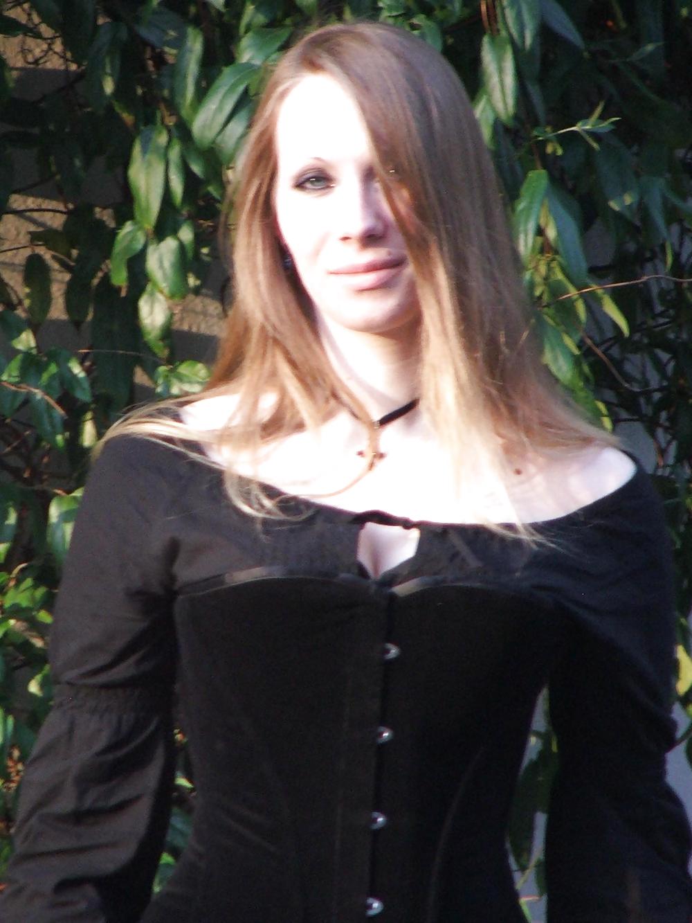 Sexy Blonde German Gothic Teen #18046308