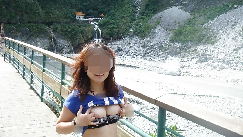 Taiwanese slut wife outdoor pics #3825688