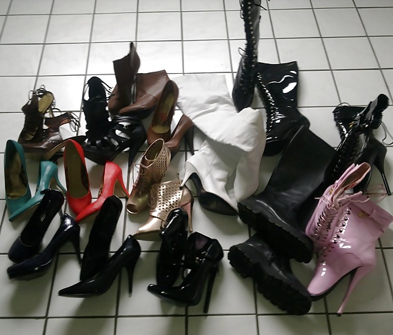My shoes, corsets and toys. sissy cd tv #3927041
