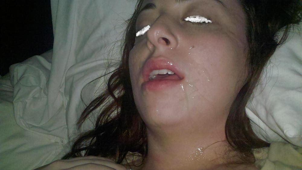 More cum on wifeys face #15666817