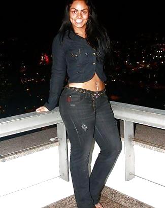 Andressa soares(mulher melancia) in jeans pantaloni-rock
 #6783272