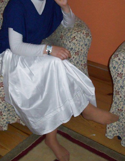 Kopftuch Frau Feet Turkish hijab turbanli ayak soles 2 #19227449