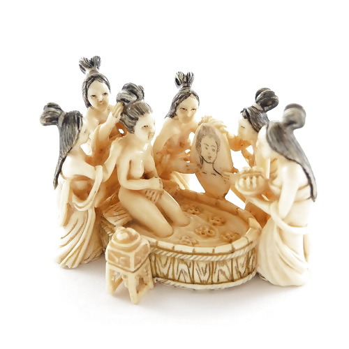 Petites Scuptures Porno - Netsuke Et Sculptures En Ivoire Japonais #9200380