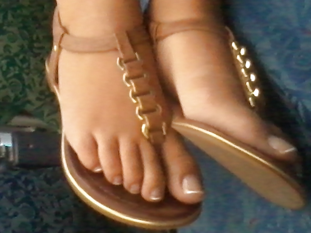 Arab hot feet yumy toes #21385418