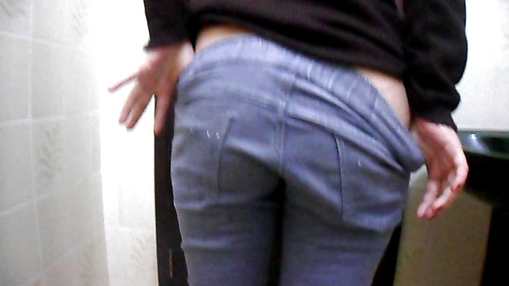 Wife jeans ass #5801406