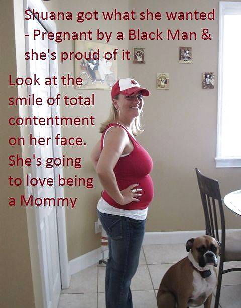 White Wives & GF's Black Bred Pregnant by Hung Niggas #15137207