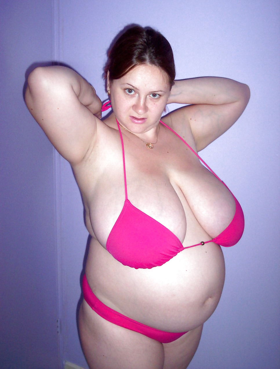 Voluptuous Pregnant Amateur Bikini Strip #5644663