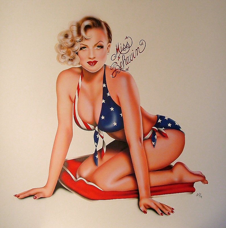 Vintage pinups elizabeth austin
 #1089769