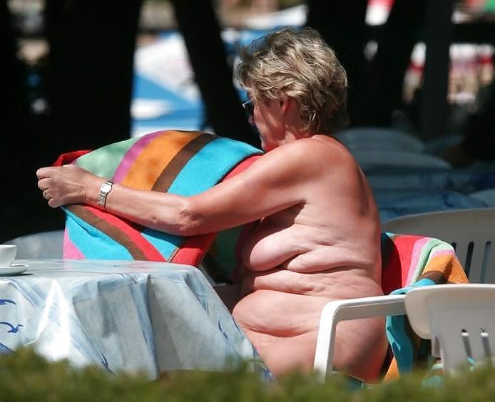Older women sunbathing 2. #4470024