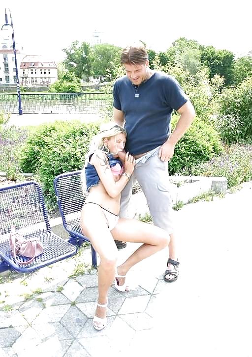 Couple flashing in the city by Sail #4927911