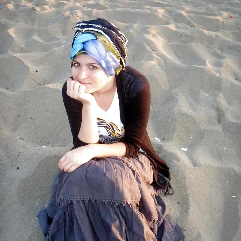 Rusian Gute Schnittstelle Türkischen Turban-Hijab #14563769