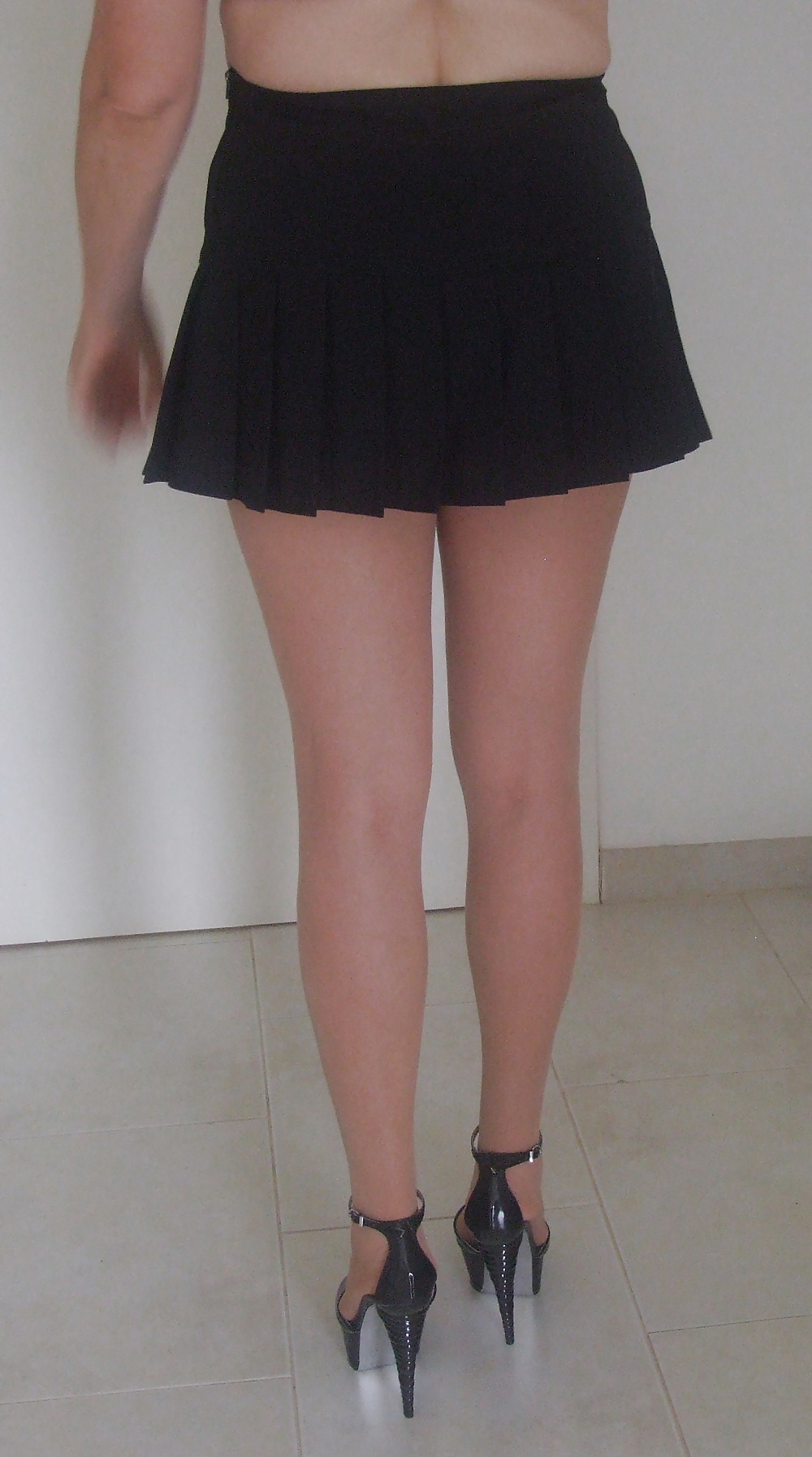 Mini-Skirt and High Heels #18251817