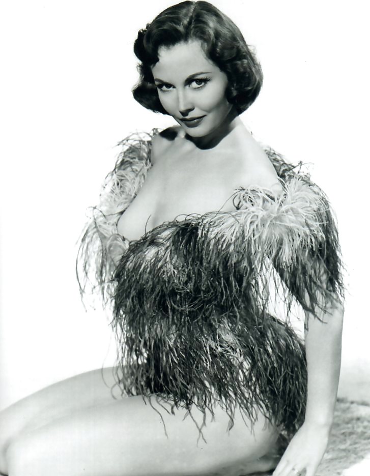 Hazel court Vintage british actress. #17104957