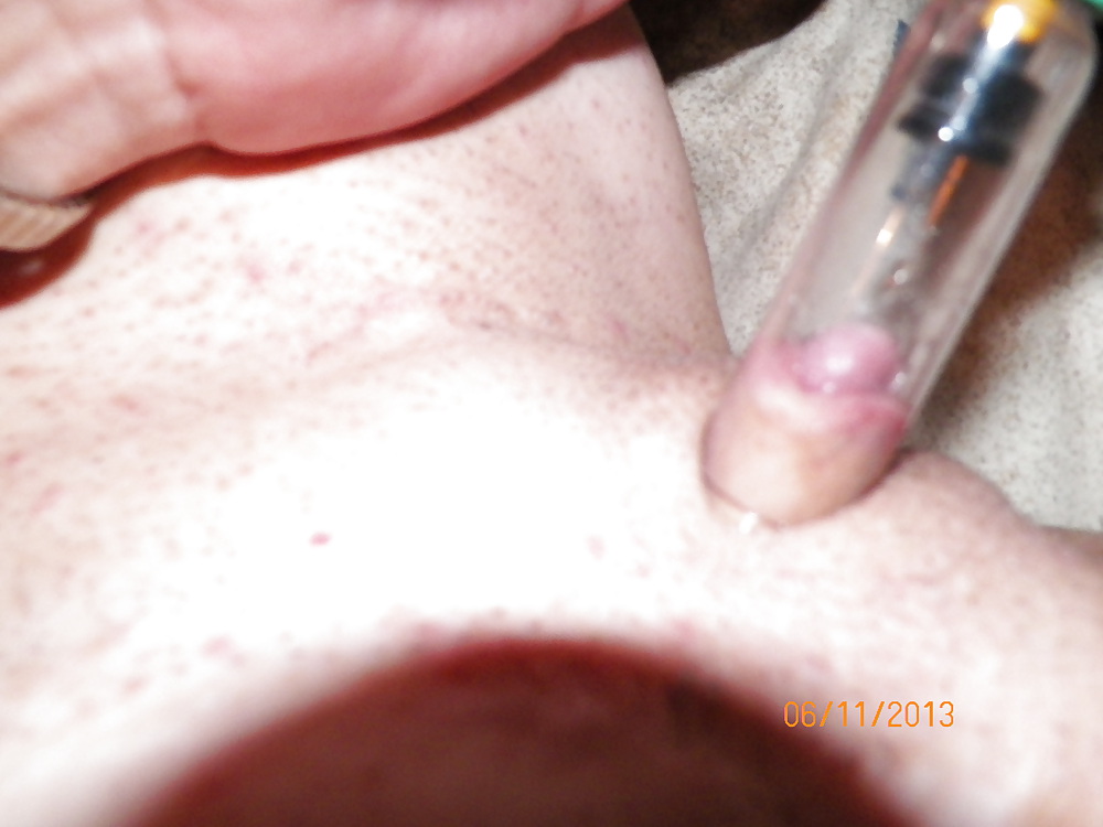 Pumped clit n nipples #3866431