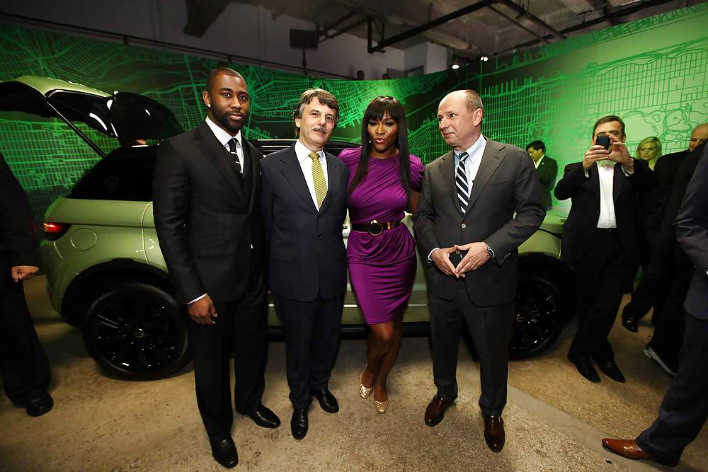 Serena Williams 2012 Range Rover Evoque New York City Debüt #3585761