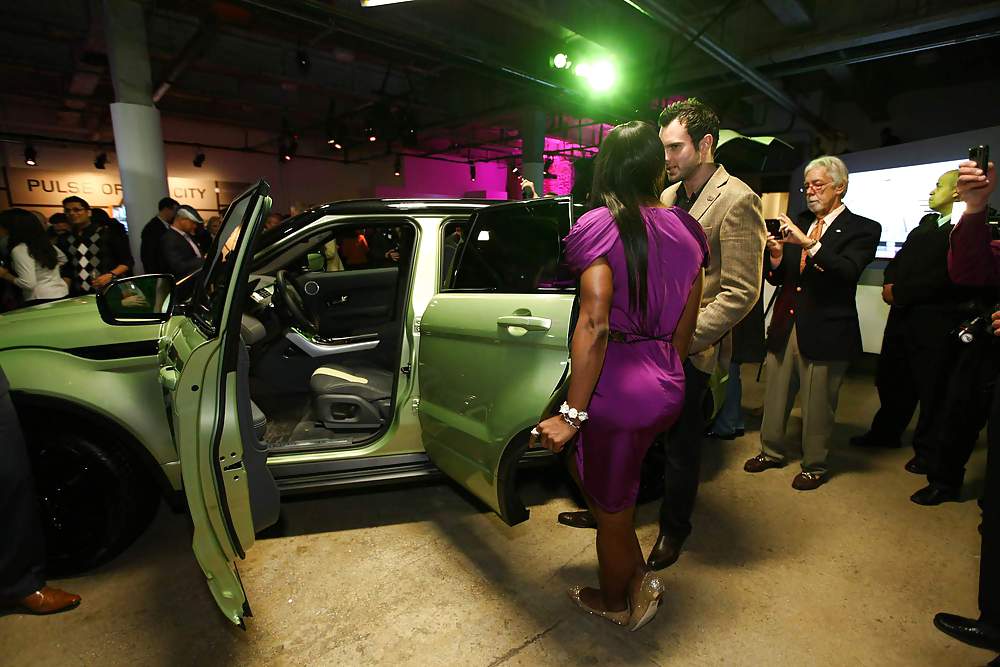 Serena Williams 2012 Range Rover Evoque New York City Debut #3585815
