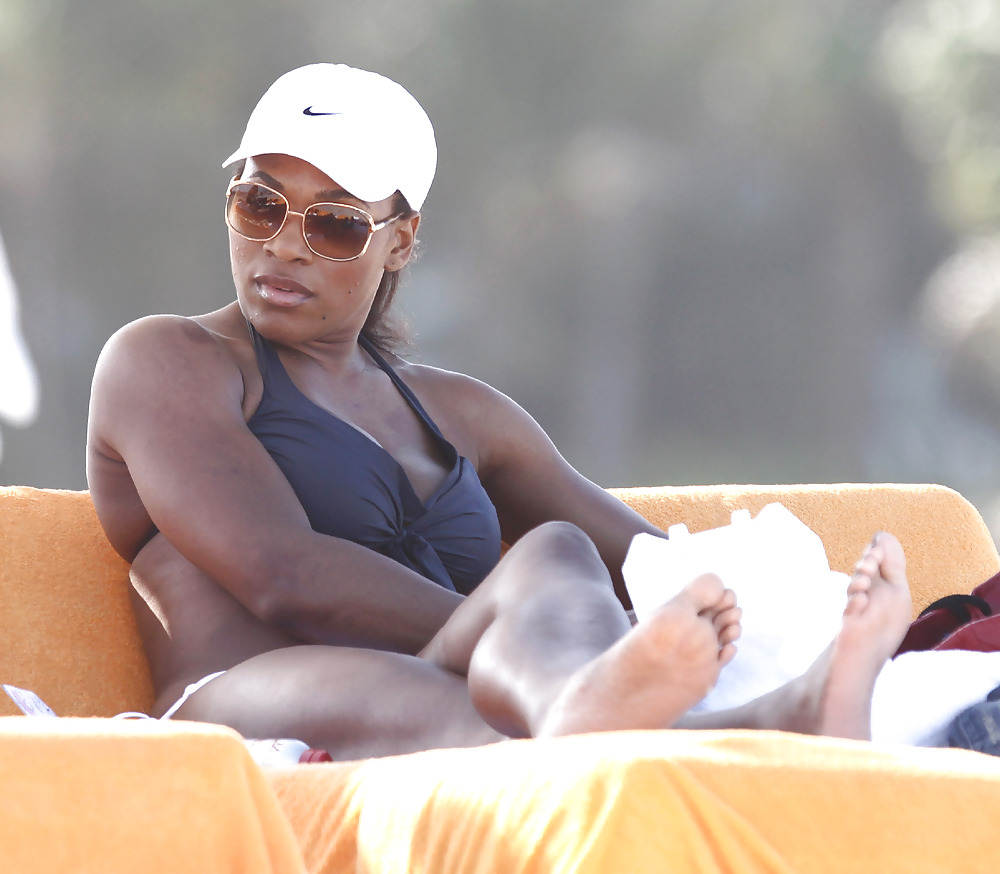 Serena Williams - Bikini Candids In Miami Beach #5325475
