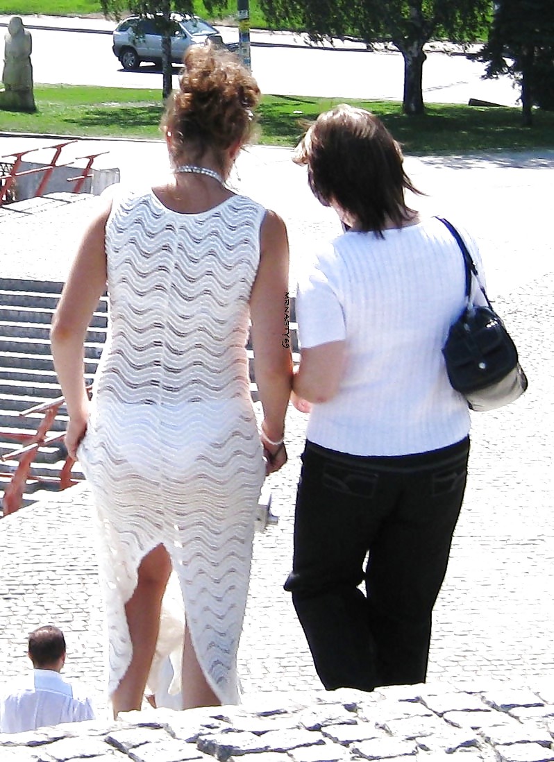Hot Wives Wearing See Thru Dresses In Public #21203748
