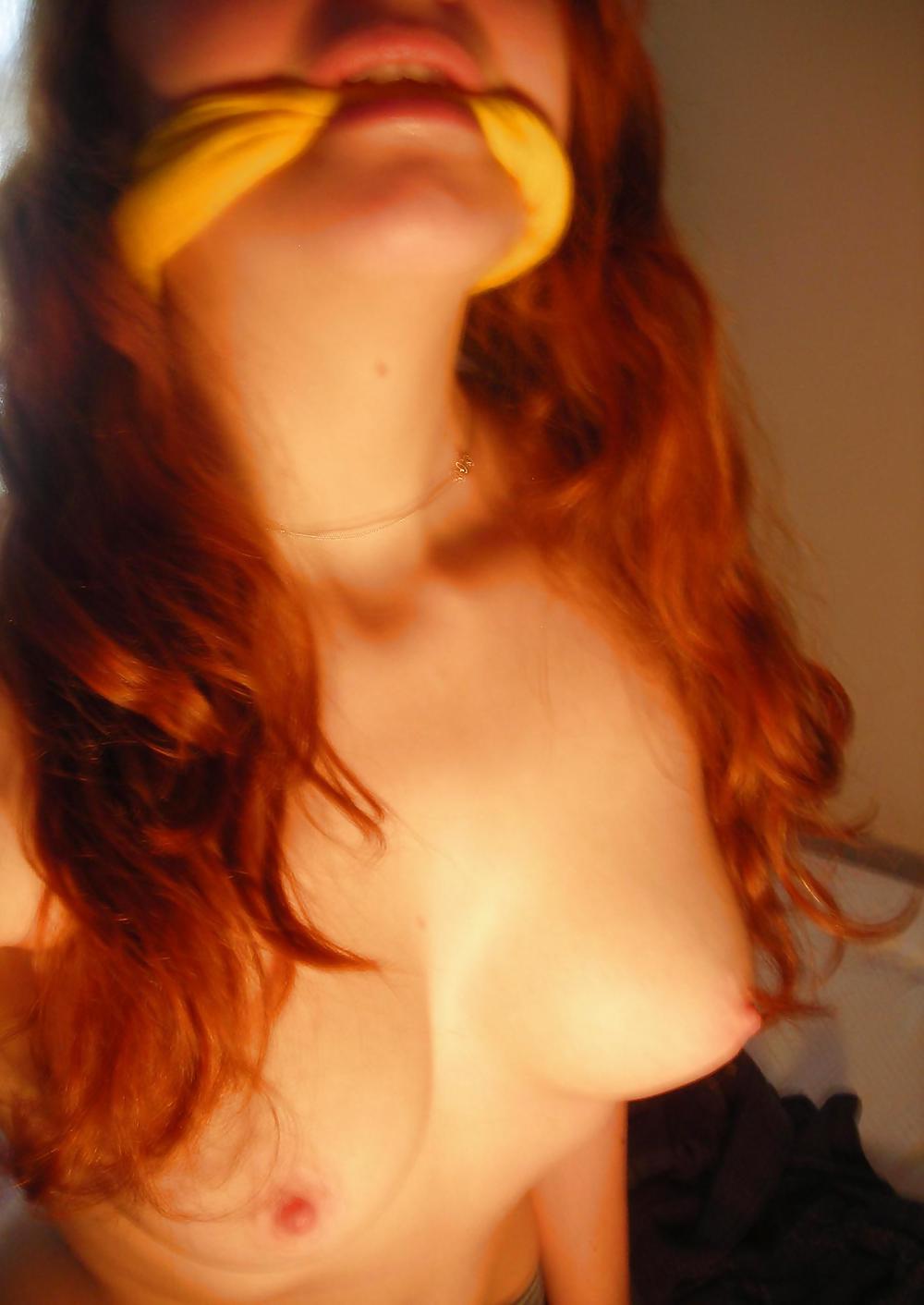 Sexy Red Head shows it all #13548355