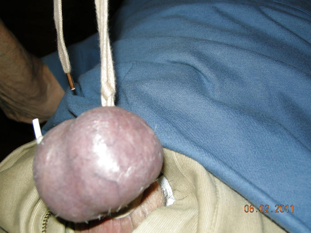 CBT-Hang Body by Balls Using Sneaker Lace 