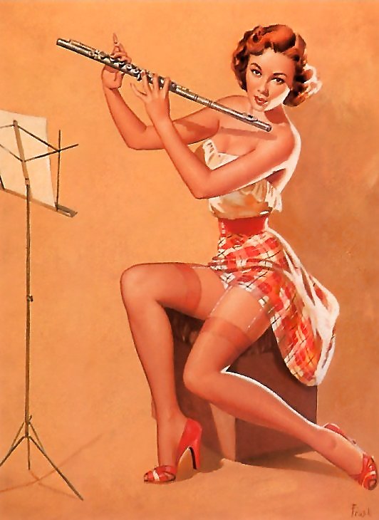 Vintage Pinups Pearl Frush #1056701