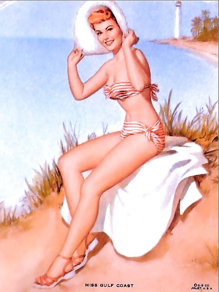 Vintage Pinups Pearl Frush #1056862