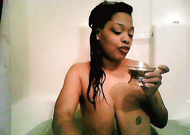 Sexy Lil Mama in the Tub