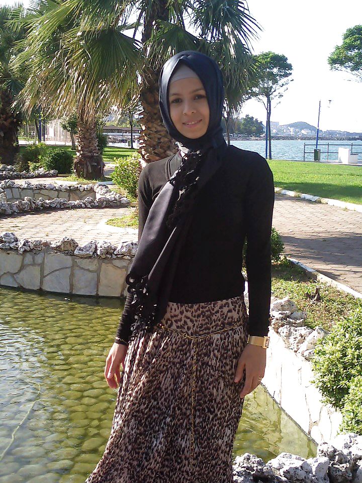 Arabisch-muslimischen Türkischen Turban-Hijab #17552699