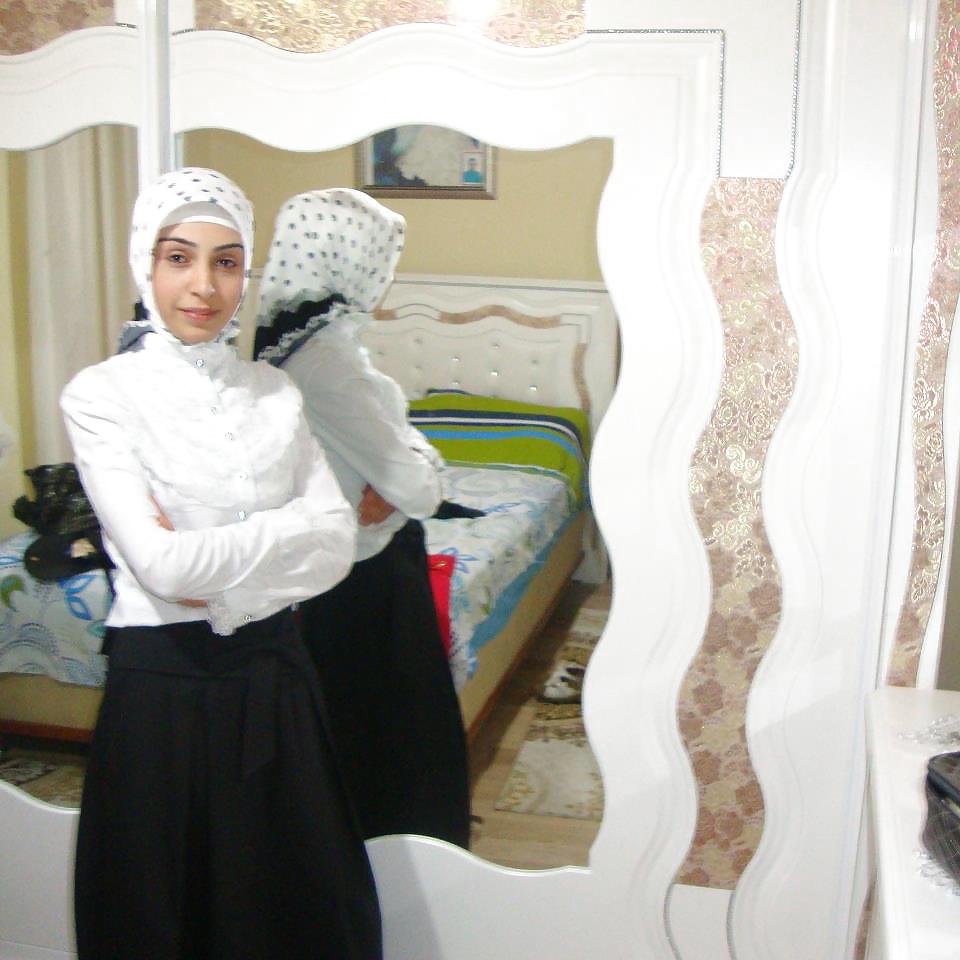 Turbanli arab turkish hijab muslim #17552740