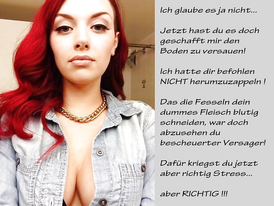 Femdom captions german part 41 #22756775