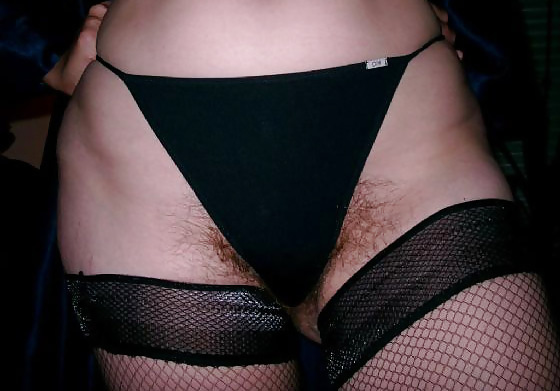 Hairy pussy in panties #5565902