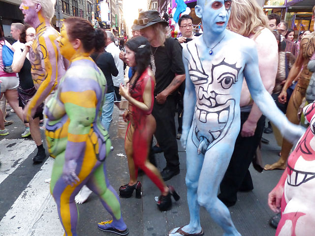 Amo new york parte 2 !! body painting a times square 
 #20397050