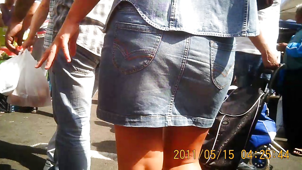 Jeans Skirt Milf #18253009