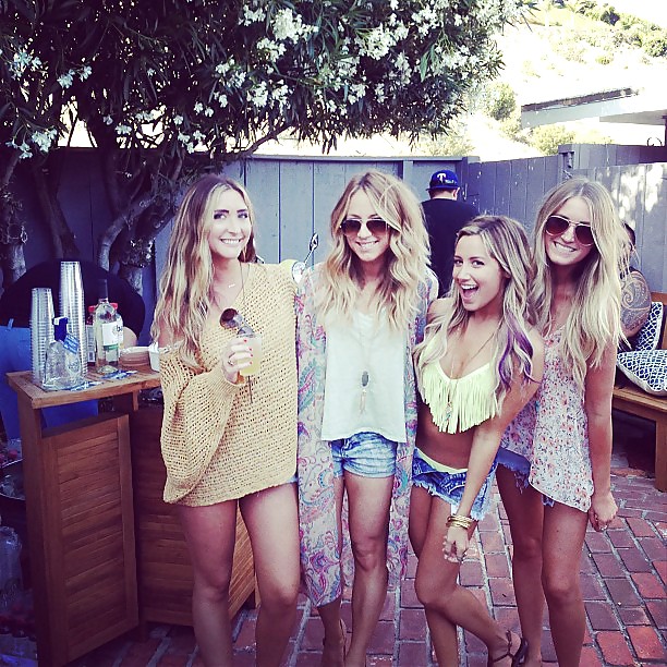 Ashley Tisdale - beach birthday party 2012 #9332523