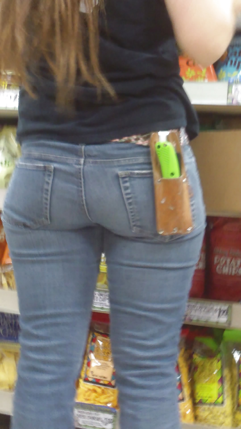 Popular teen girls butts & ass in jeans #21496629