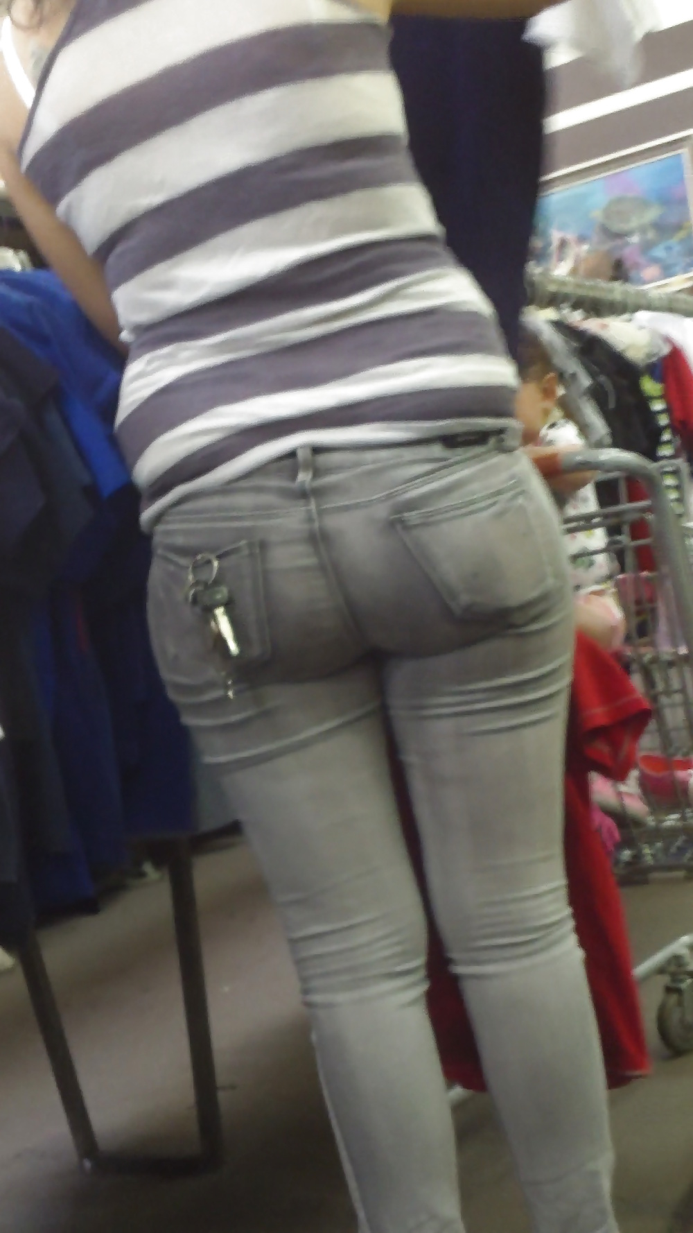 Popular teen girls butts & ass in jeans #21496664