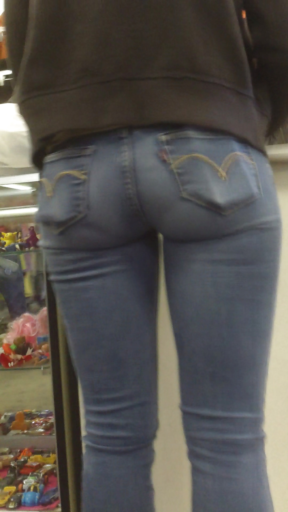 Popular teen girls butts & ass in jeans #21496745