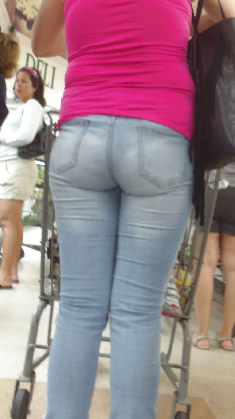 Popular teen girls butts & ass in jeans #21496936