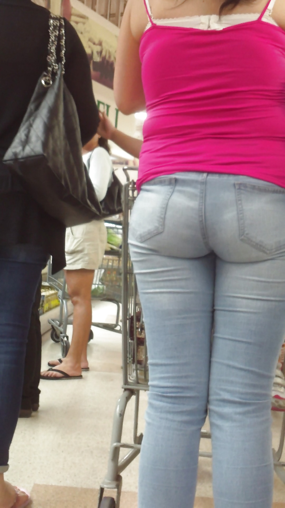 Popular teen girls butts & ass in jeans #21496939