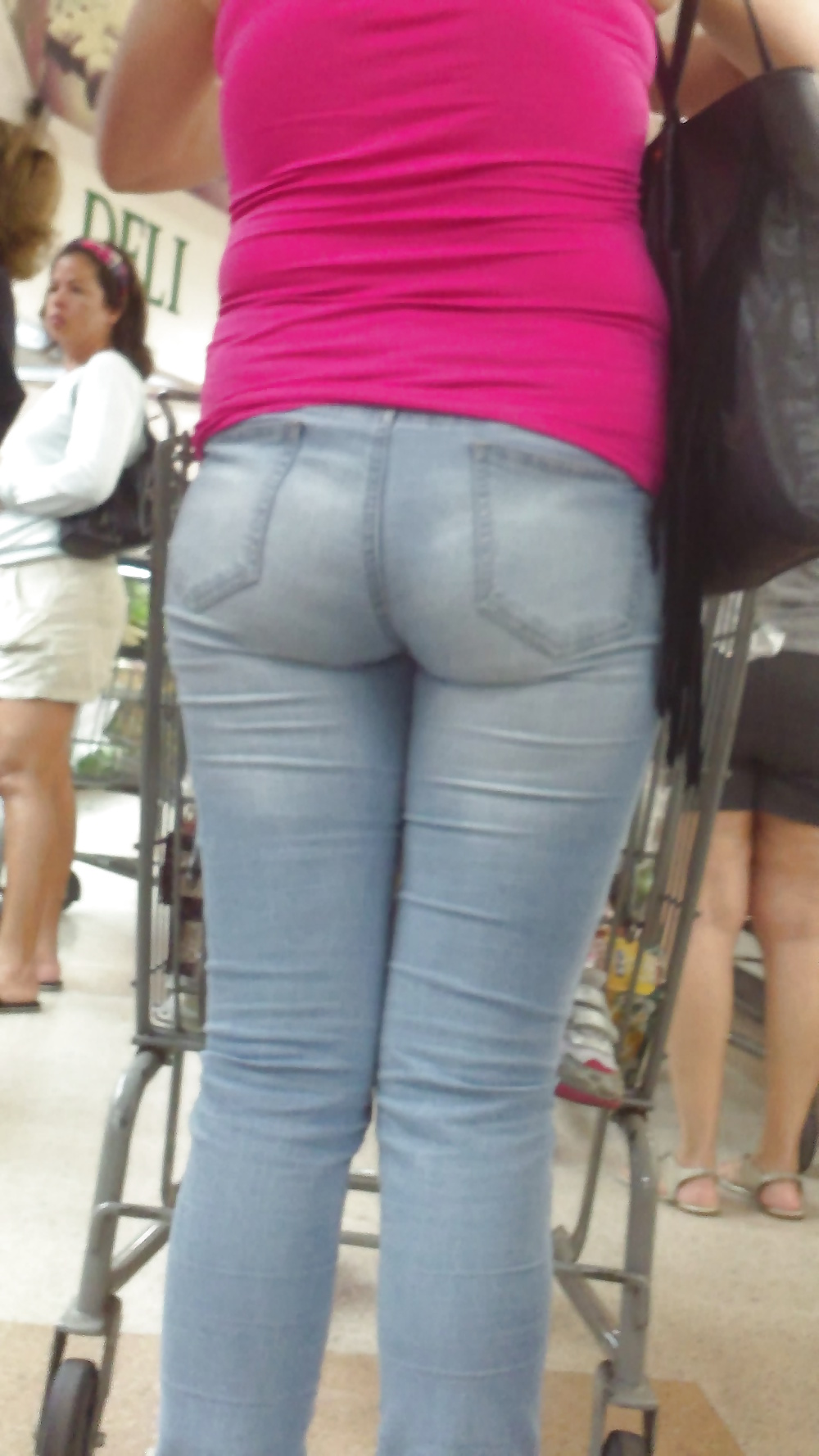 Popular teen girls butts & ass in jeans #21496942