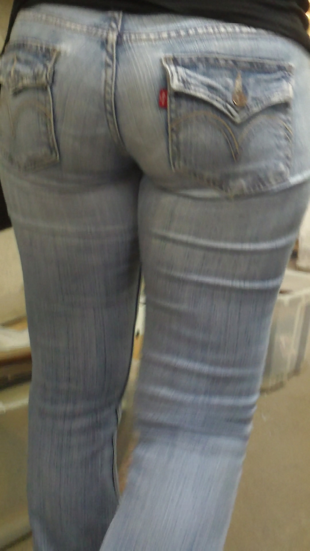 Populäre Jugendlich Mädchen Stummel & Arsch In Jeans #21497021