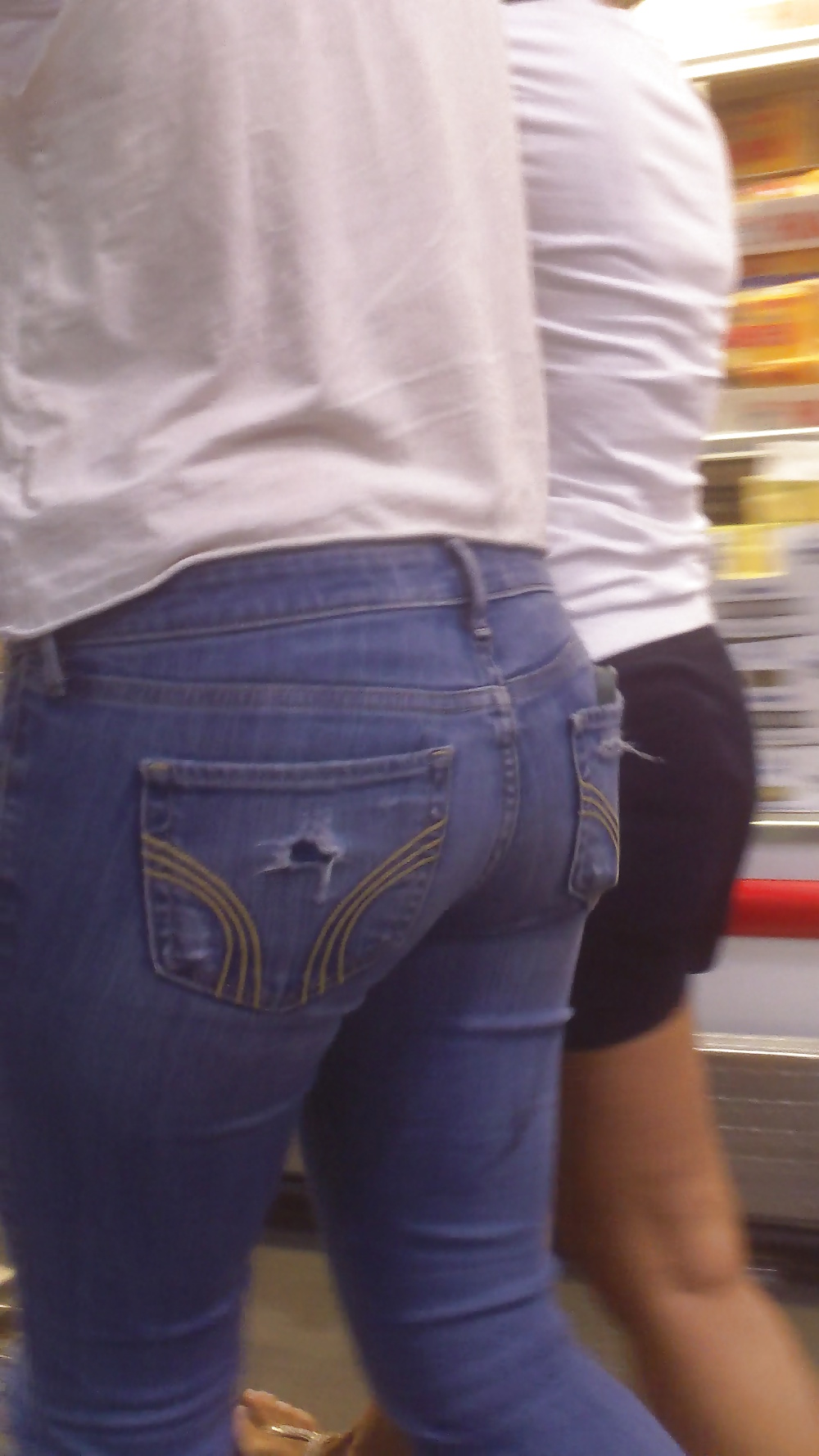 Populäre Jugendlich Mädchen Stummel & Arsch In Jeans #21497207