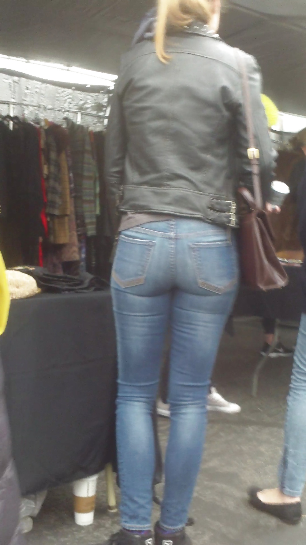 Populäre Jugendlich Mädchen Stummel & Arsch In Jeans #21497365
