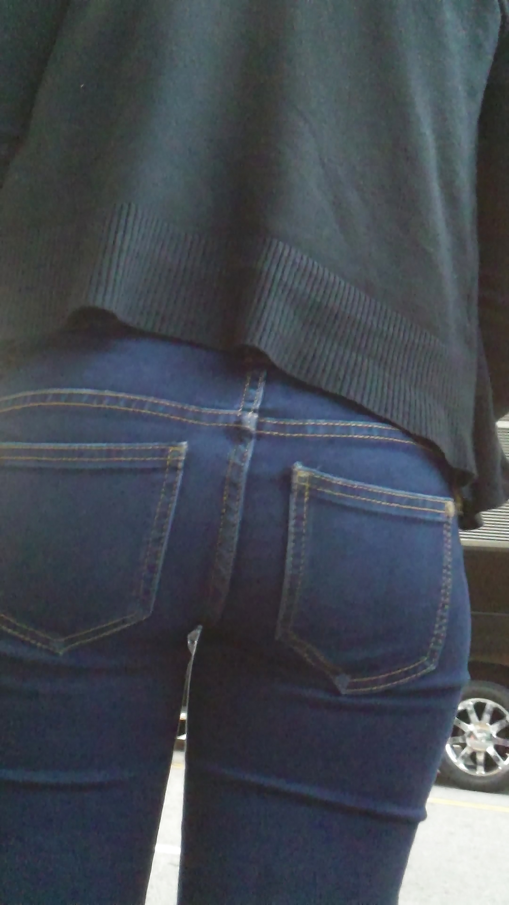 Populäre Jugendlich Mädchen Stummel & Arsch In Jeans #21497773