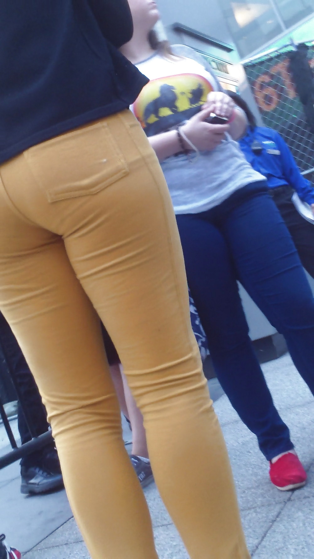 Populäre Jugendlich Mädchen Stummel & Arsch In Jeans #21497800