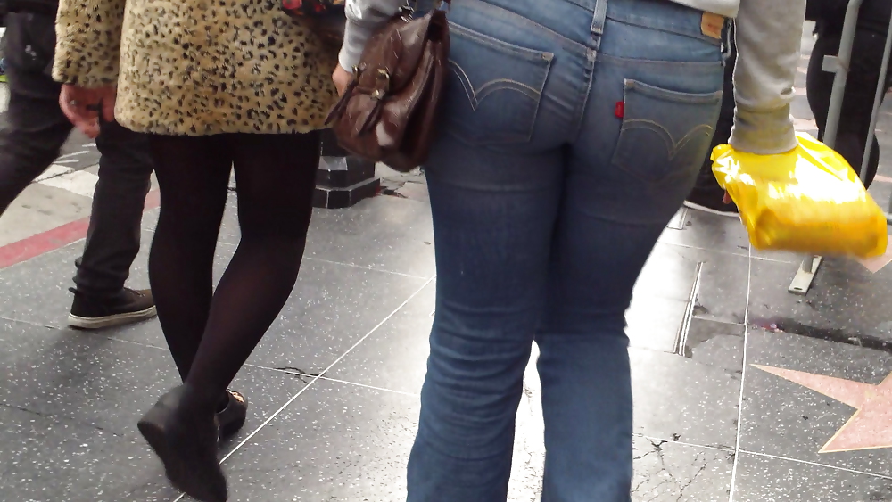 Populäre Jugendlich Mädchen Stummel & Arsch In Jeans #21498282